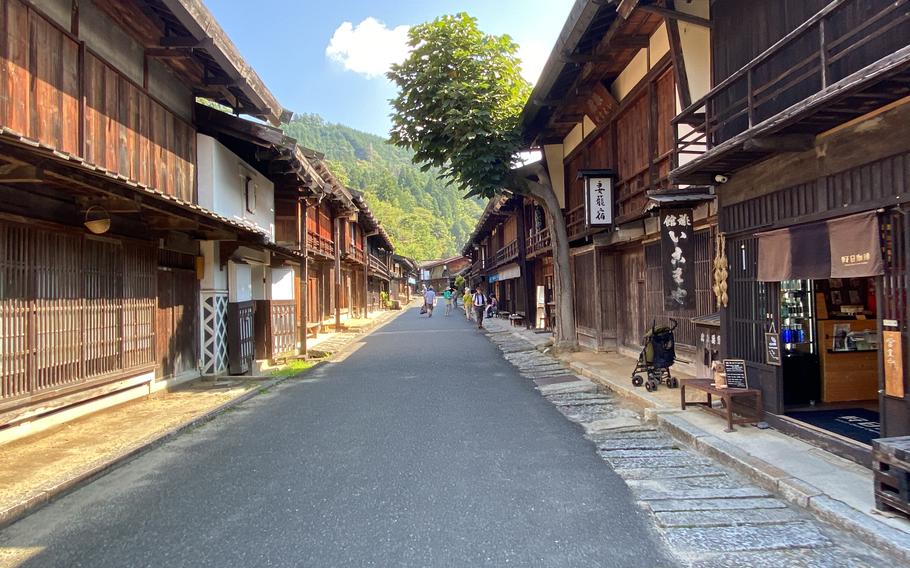 alley in Tsumago